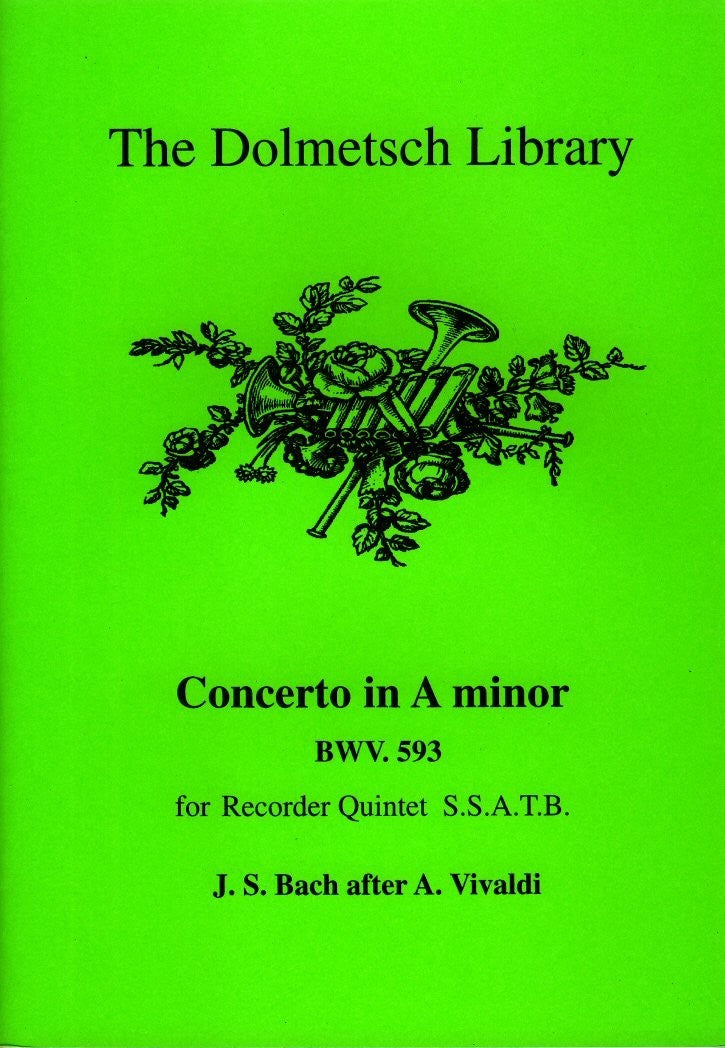 Concerto in a minor BWV 593
