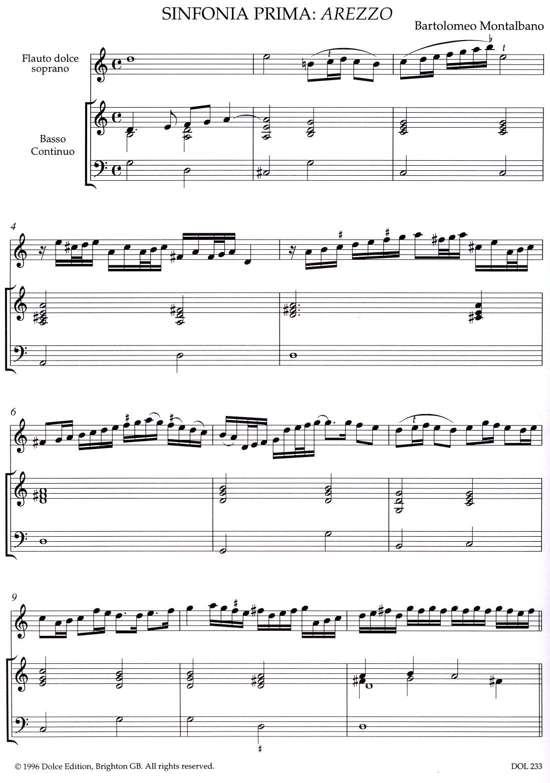 Four Sinfonias (1629)