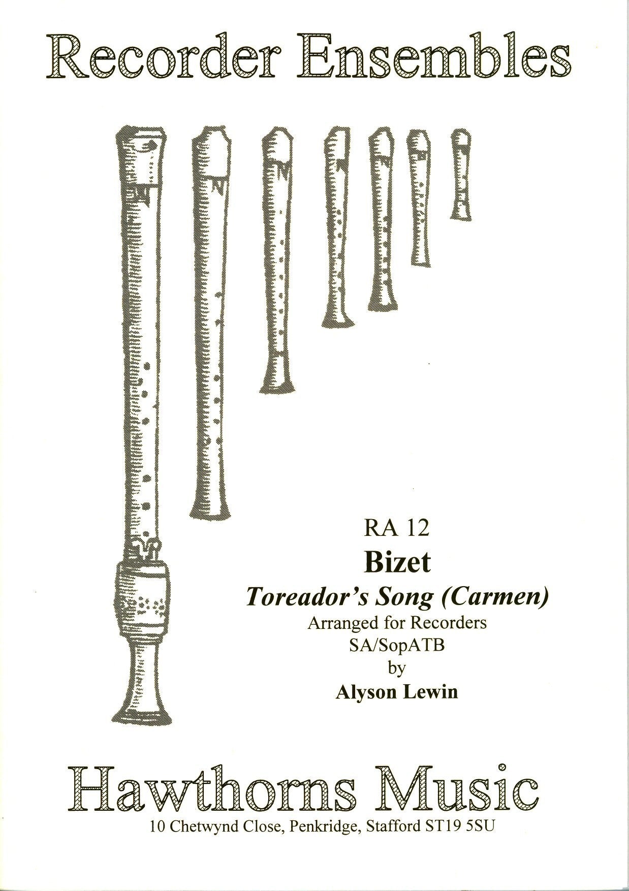 Toreador's Song from Carmen
