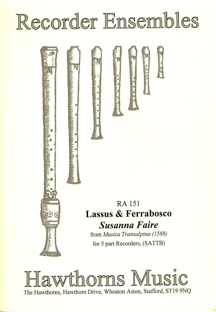 Susanna Faire from Musica Transalpina (1588)
