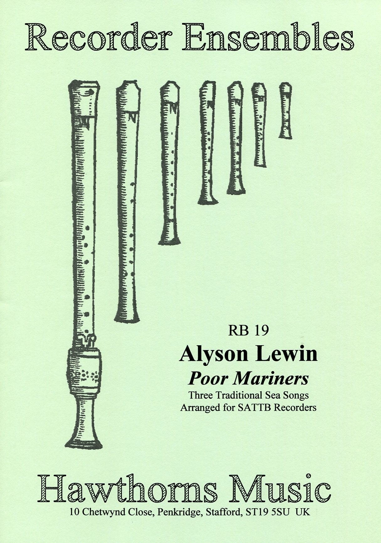 Poor Mariners: Three Traditional Sea Songs