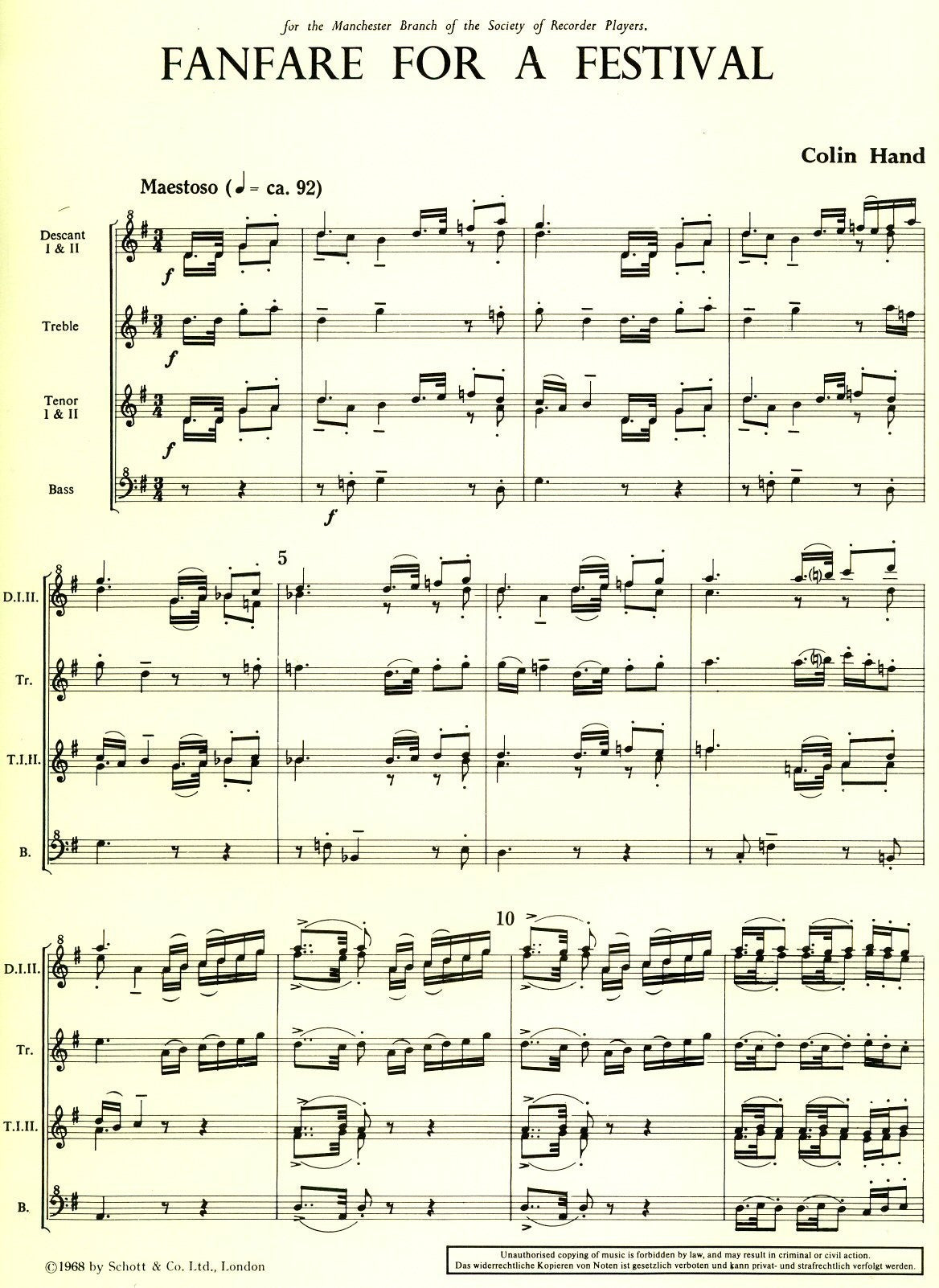 Fanfare for a Festival