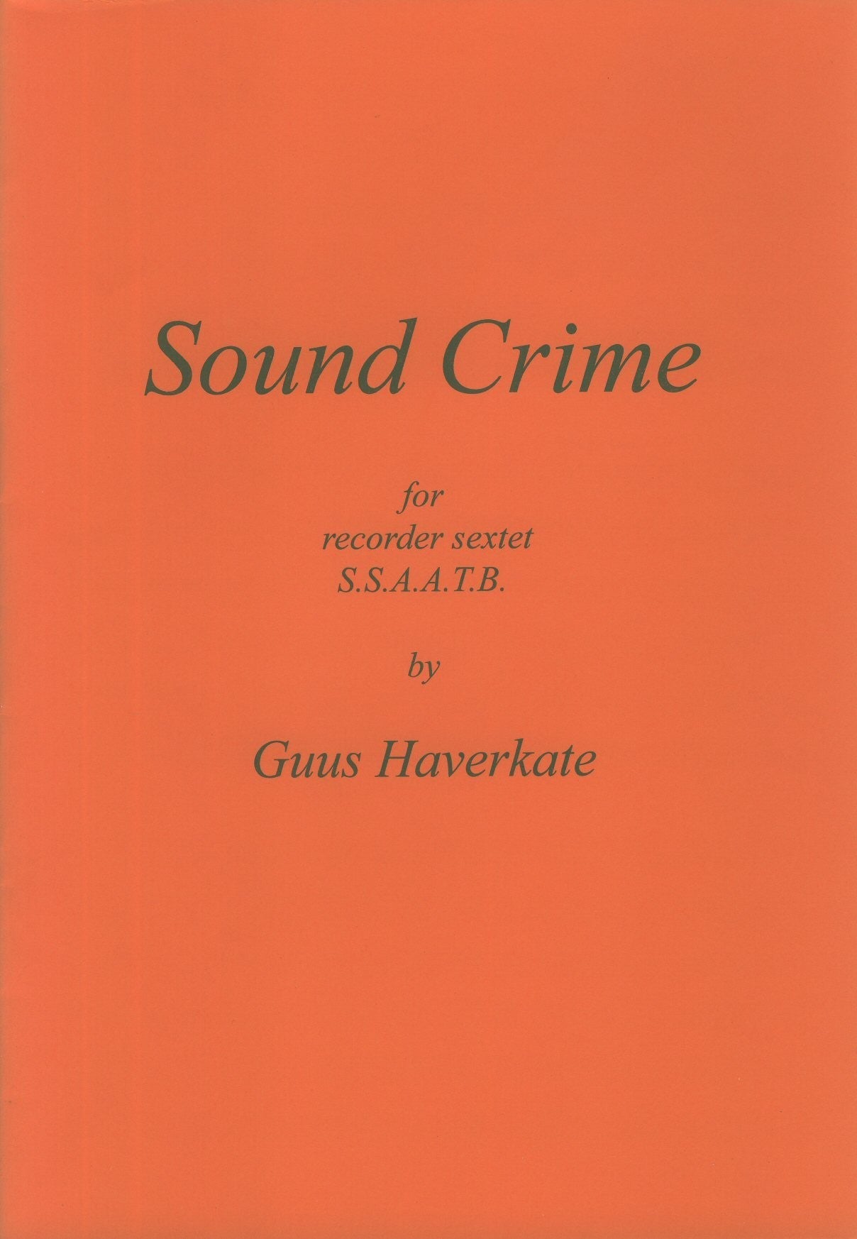 Sound Crime