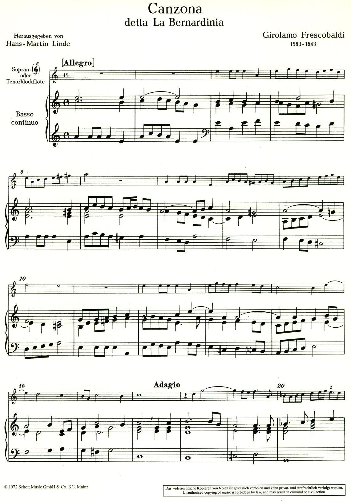 Venetian Music about 1600