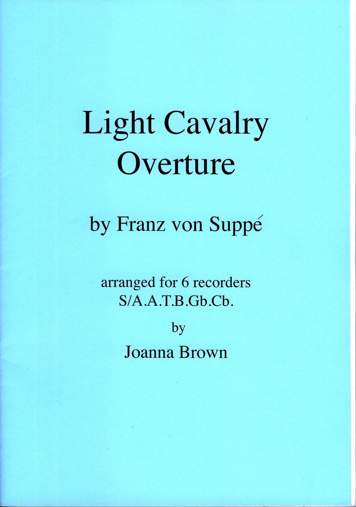 Light Cavalry Overture