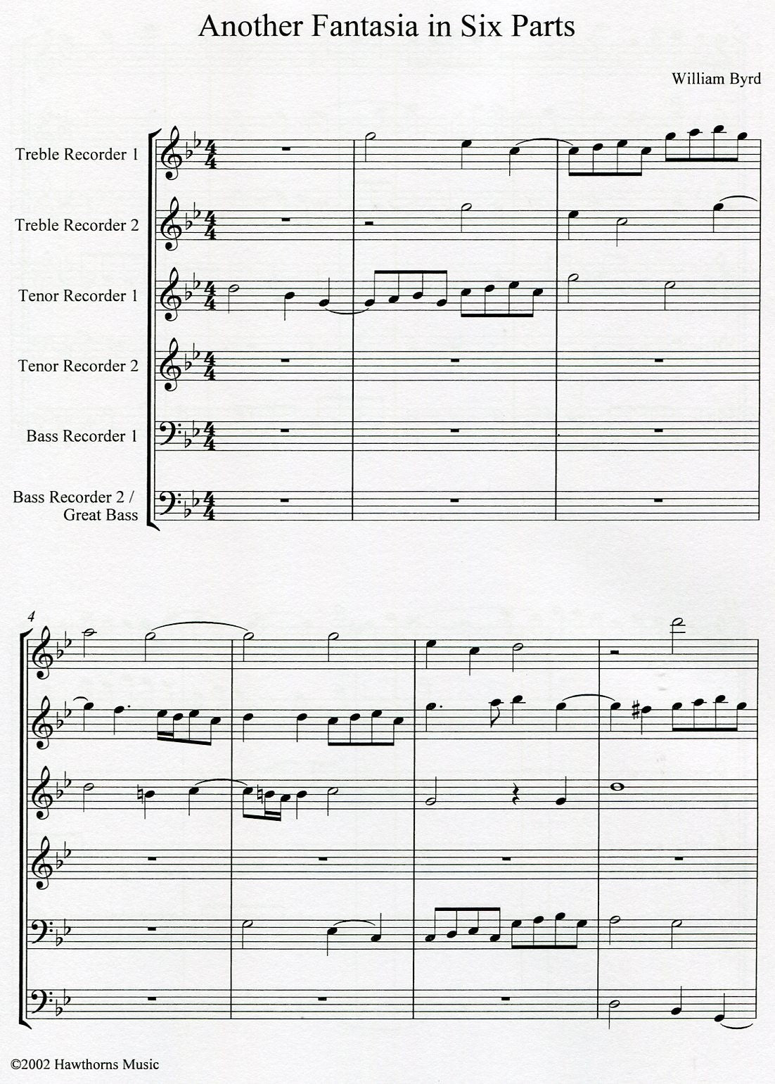 Another Fantasia in 6 parts