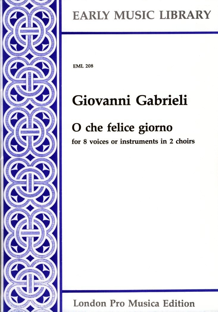 O che felice giorno