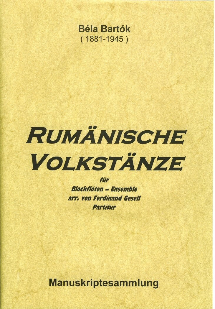 Rumanische Volstanze / Romanian Folk Dances