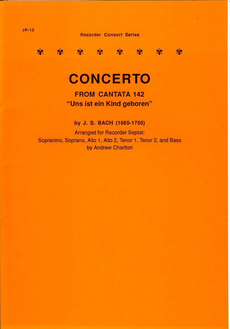 Concerto from Cantata 142, Uns ist ein Kind geboren