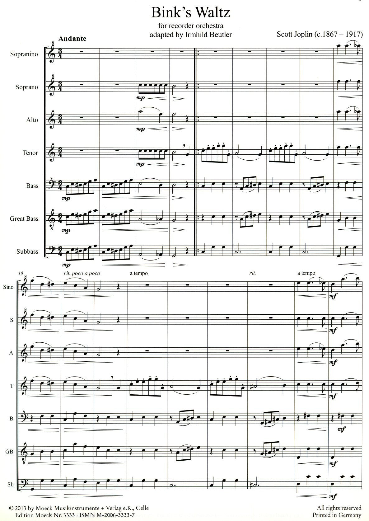 Two Waltzes