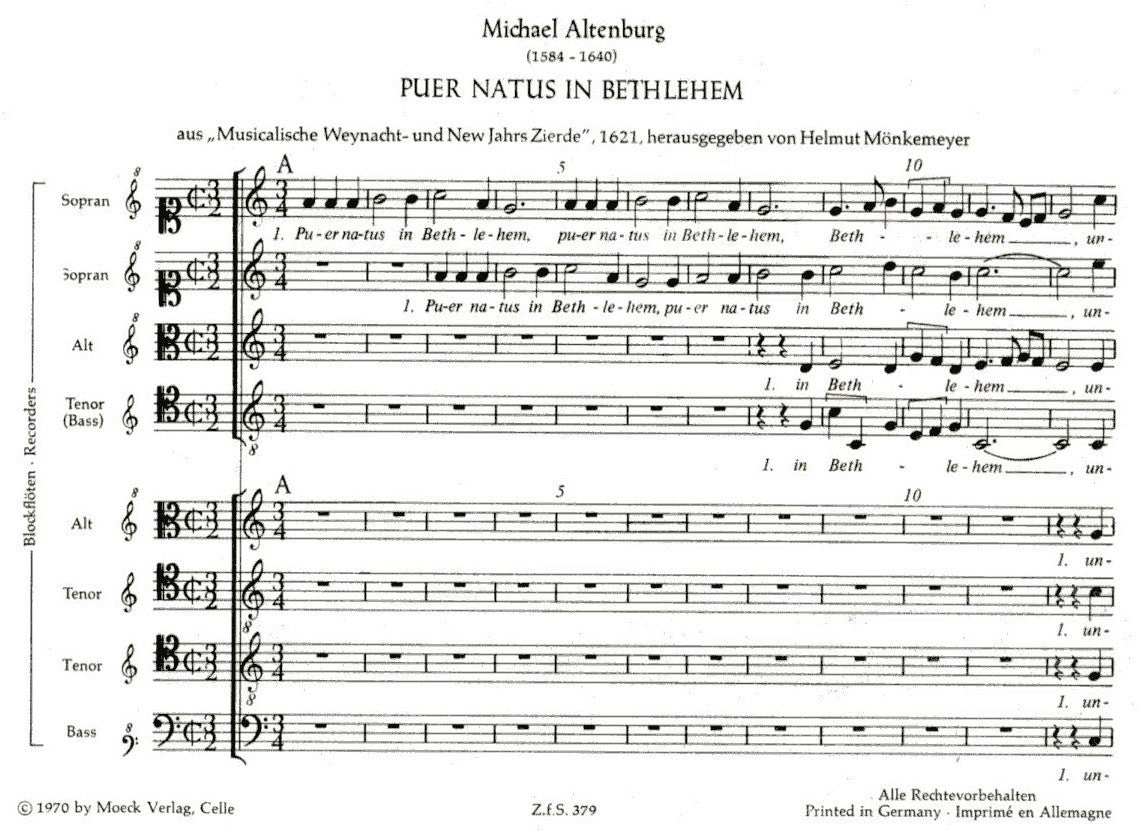 Puer Natus in Bethlehem