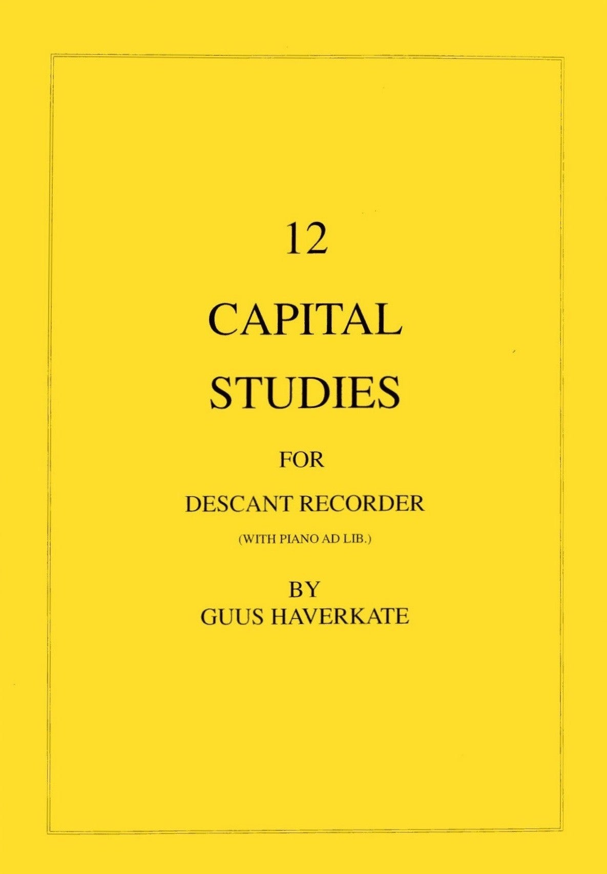12 Capital Studies