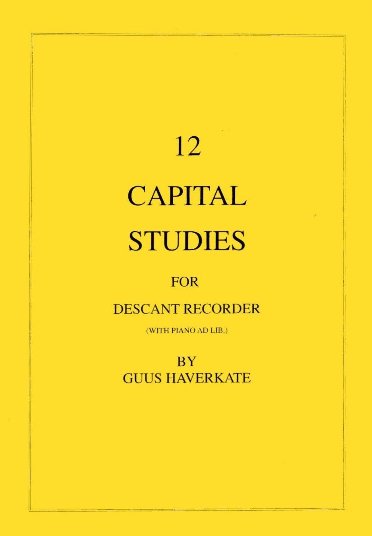 12 Capital Studies