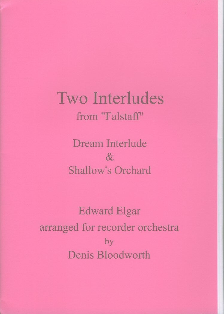 Two Interludes from Fallstaff