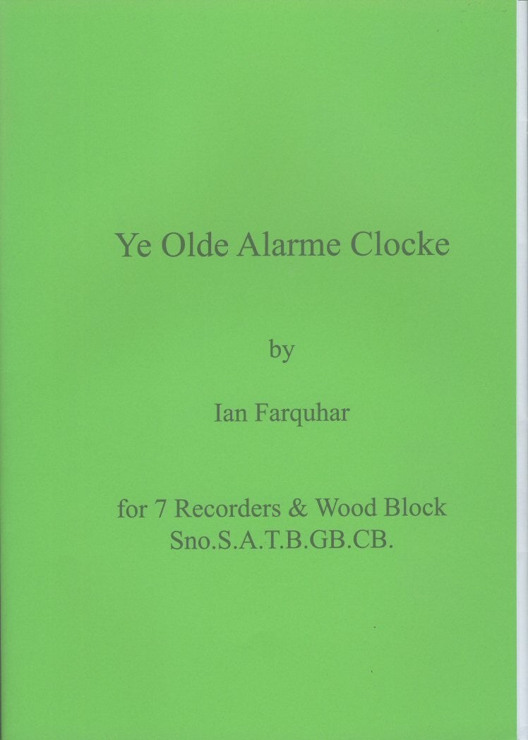 Ye Olde Alarme Clocke