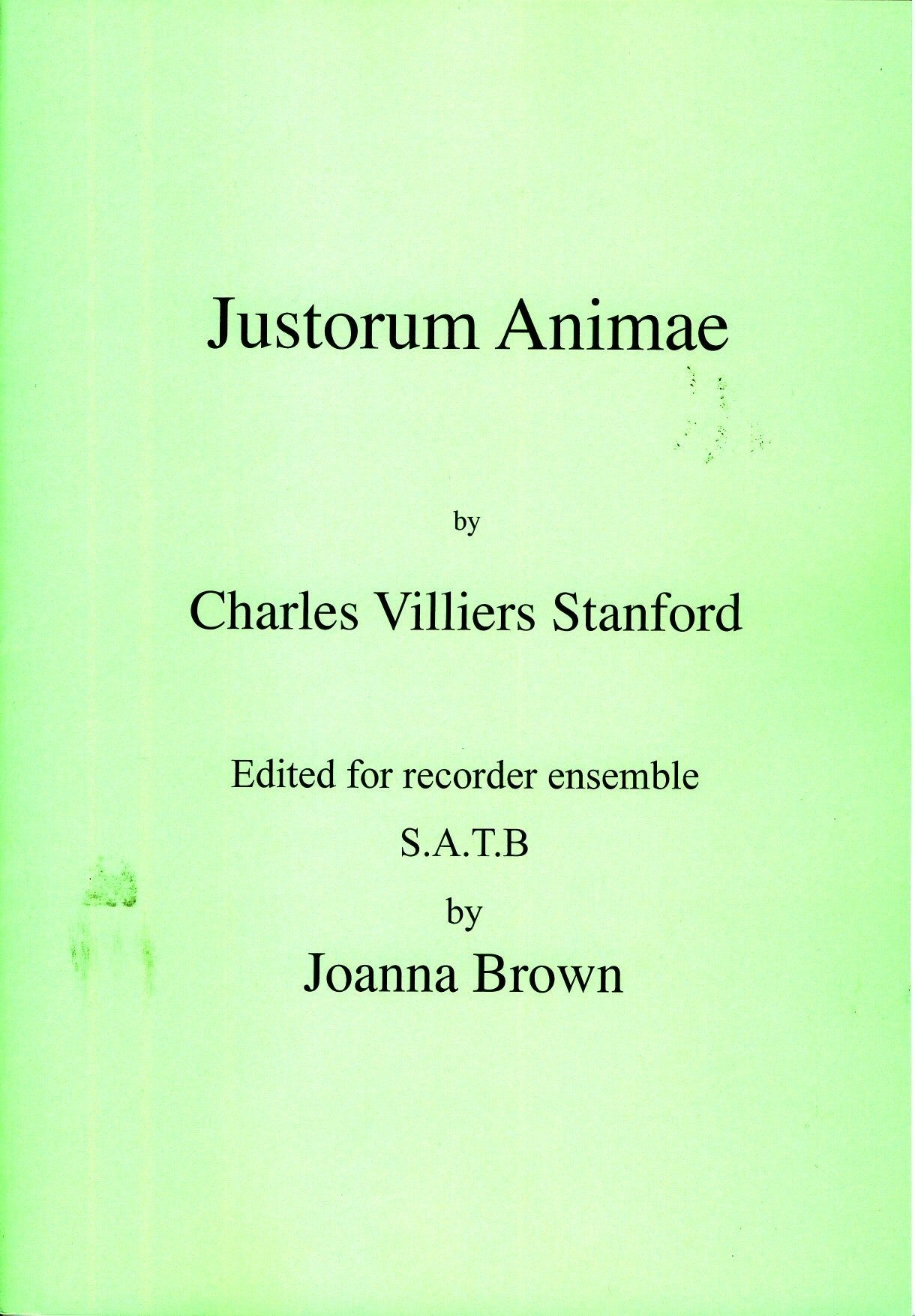 Justorum Animae