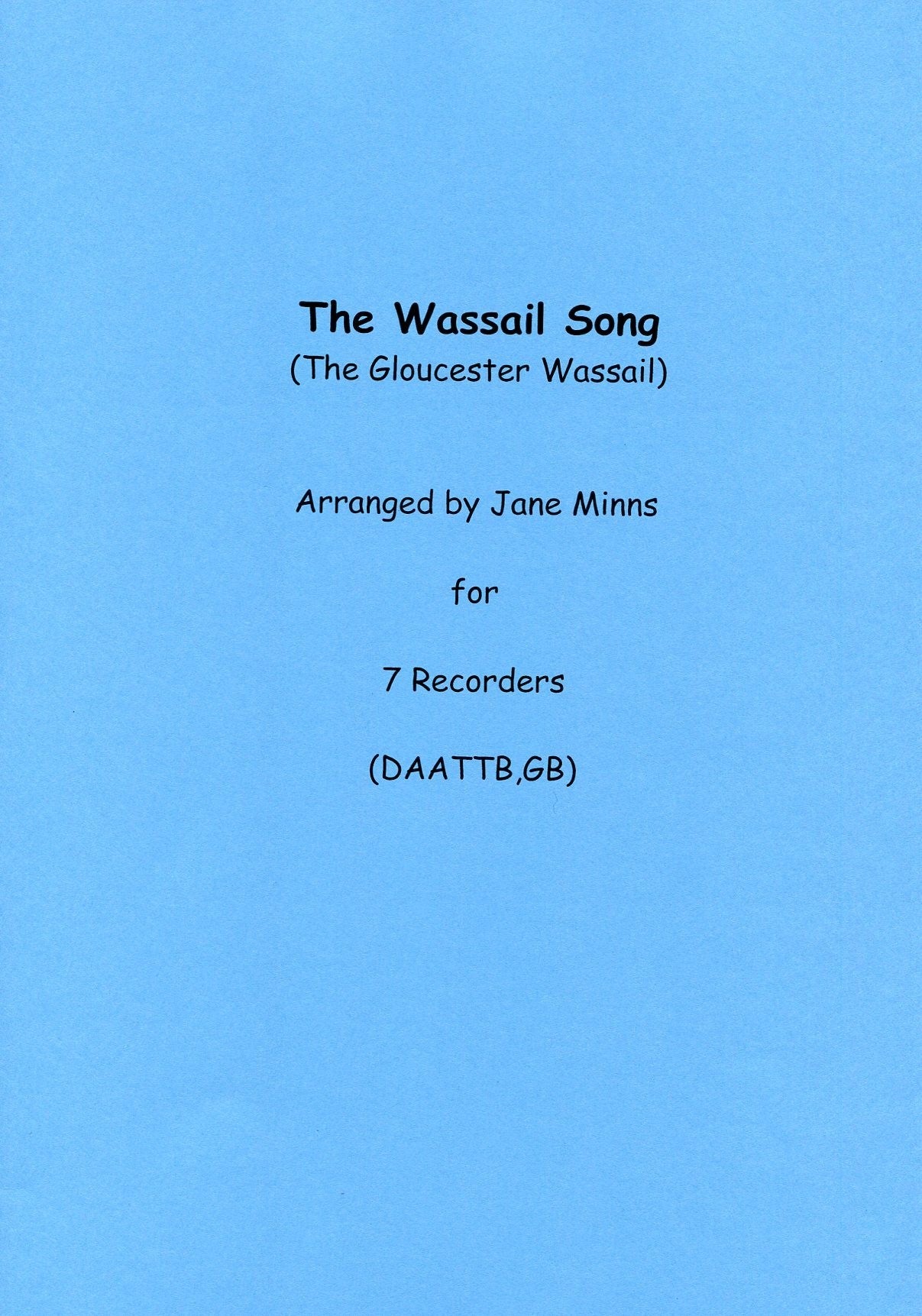The Wassail Song (The Gloucester Wassail)