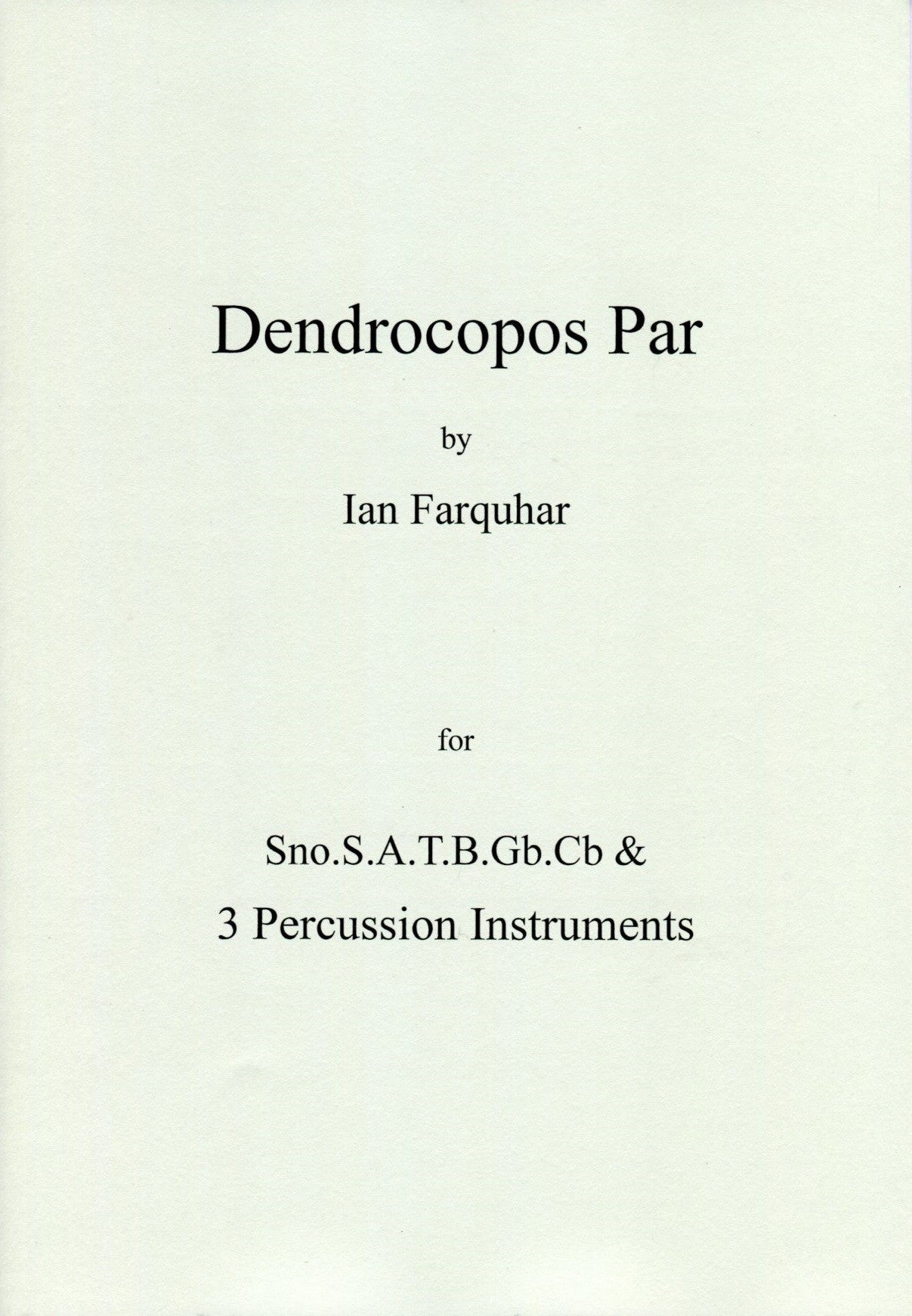 Dendrocopos Par