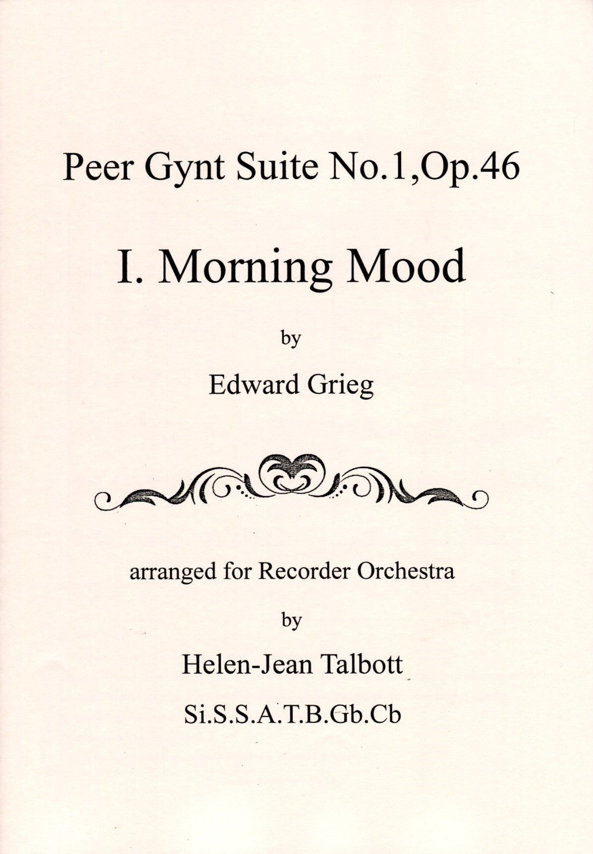 Peer Gynt Suite No 1, Op 46  I Morning Mood