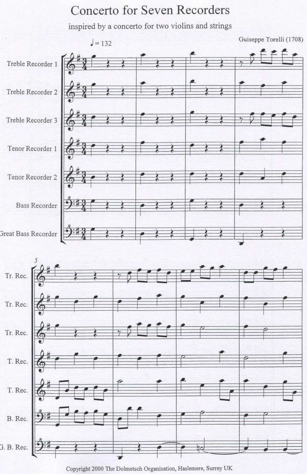 Concerto for 7 Recorders