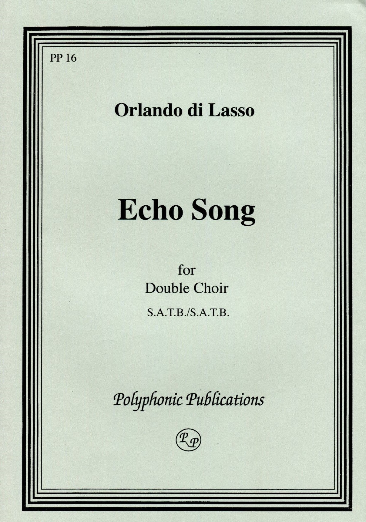 Echo Song Ola o che bon eccho!