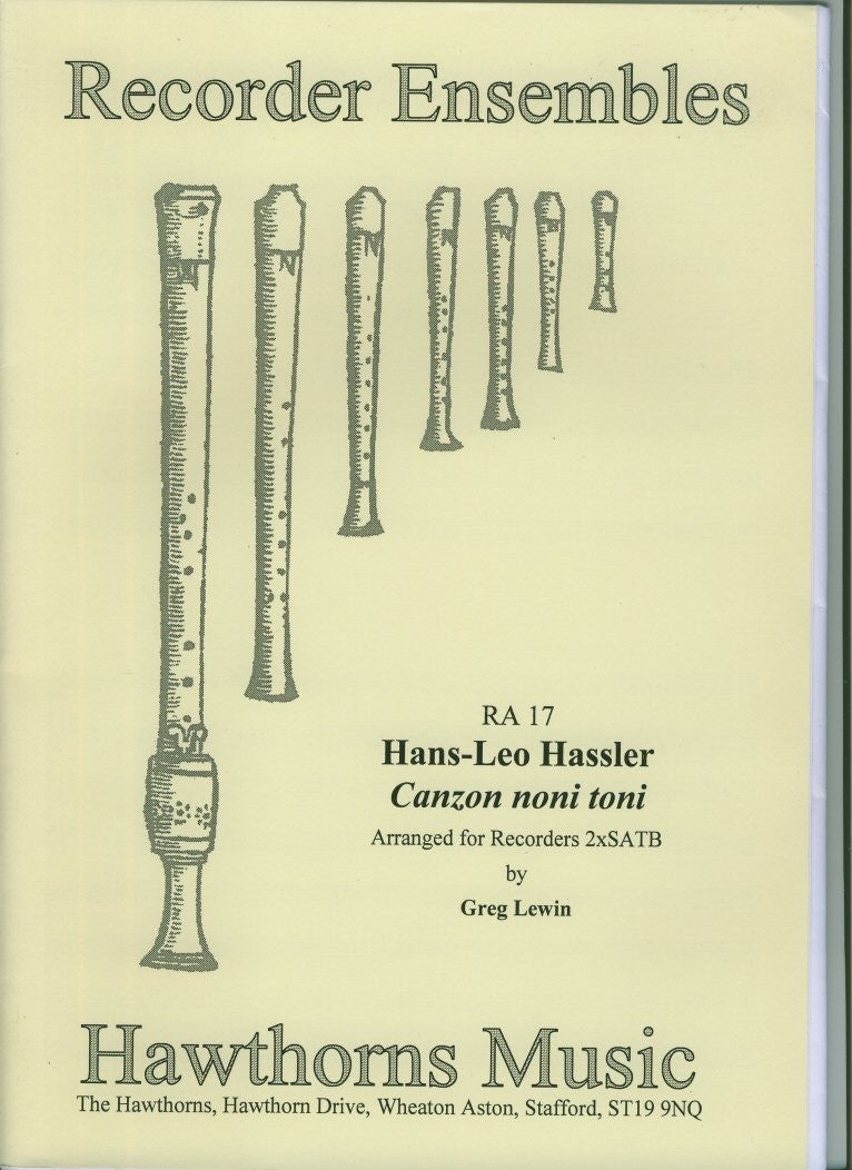 Canzon noni toni