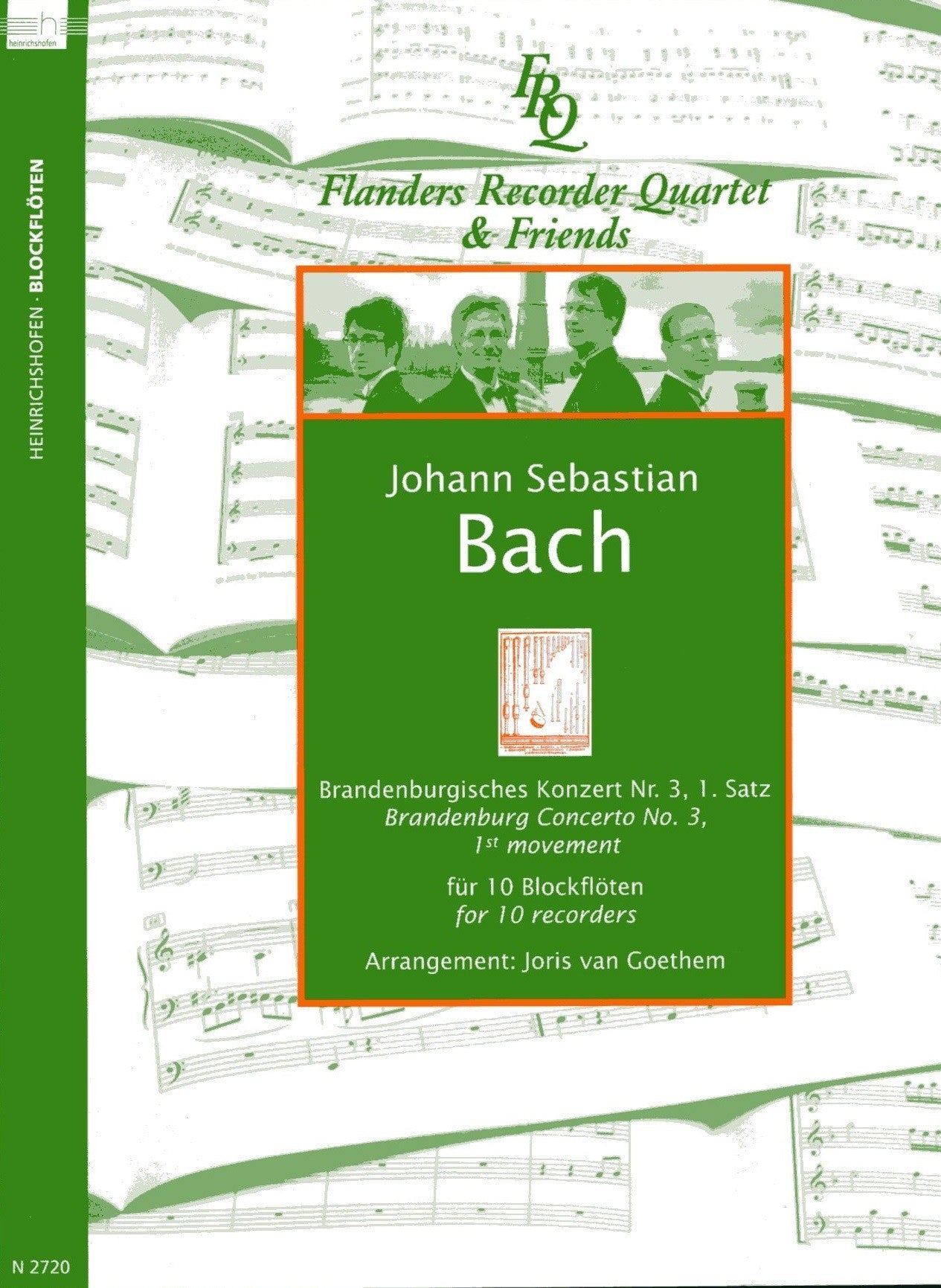 Brandenburg Concerto No 3, BWV1048  1st Movement