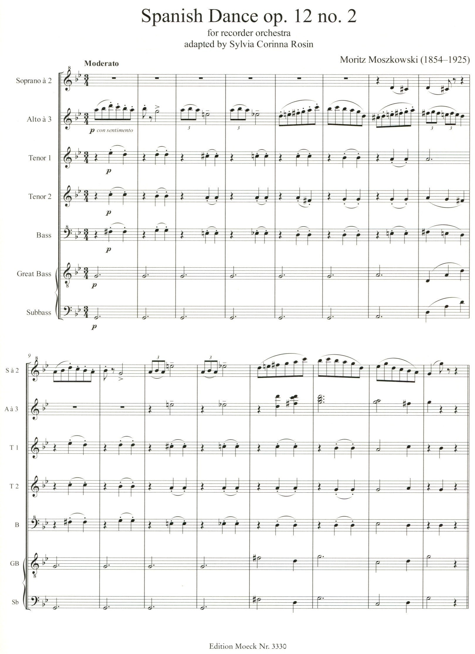 Spanish Dances Op 12, No 1 & 2