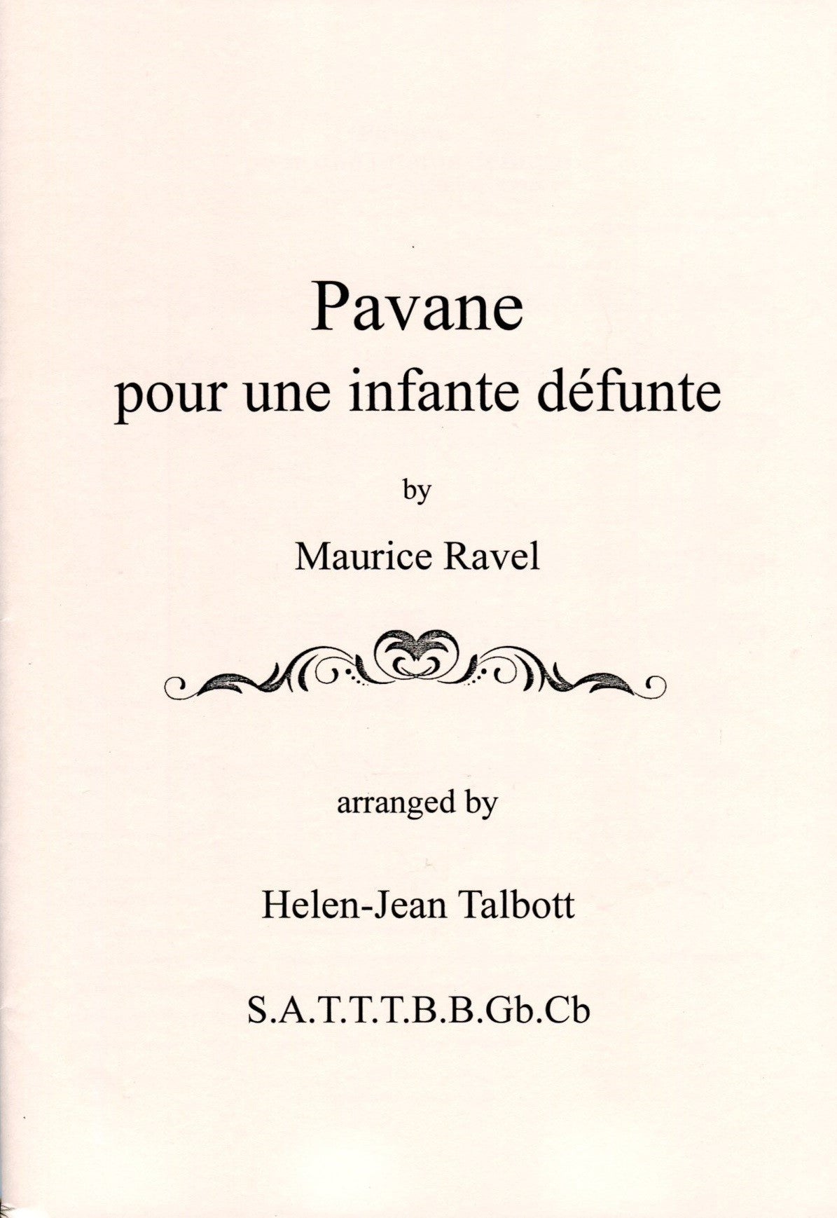 Pavane pour une infante defunte