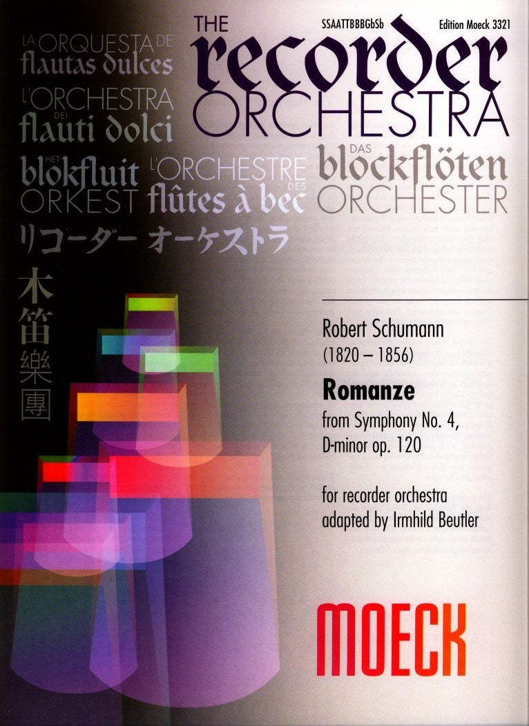 Romanze from Symphony No 4 in d minor Op 120