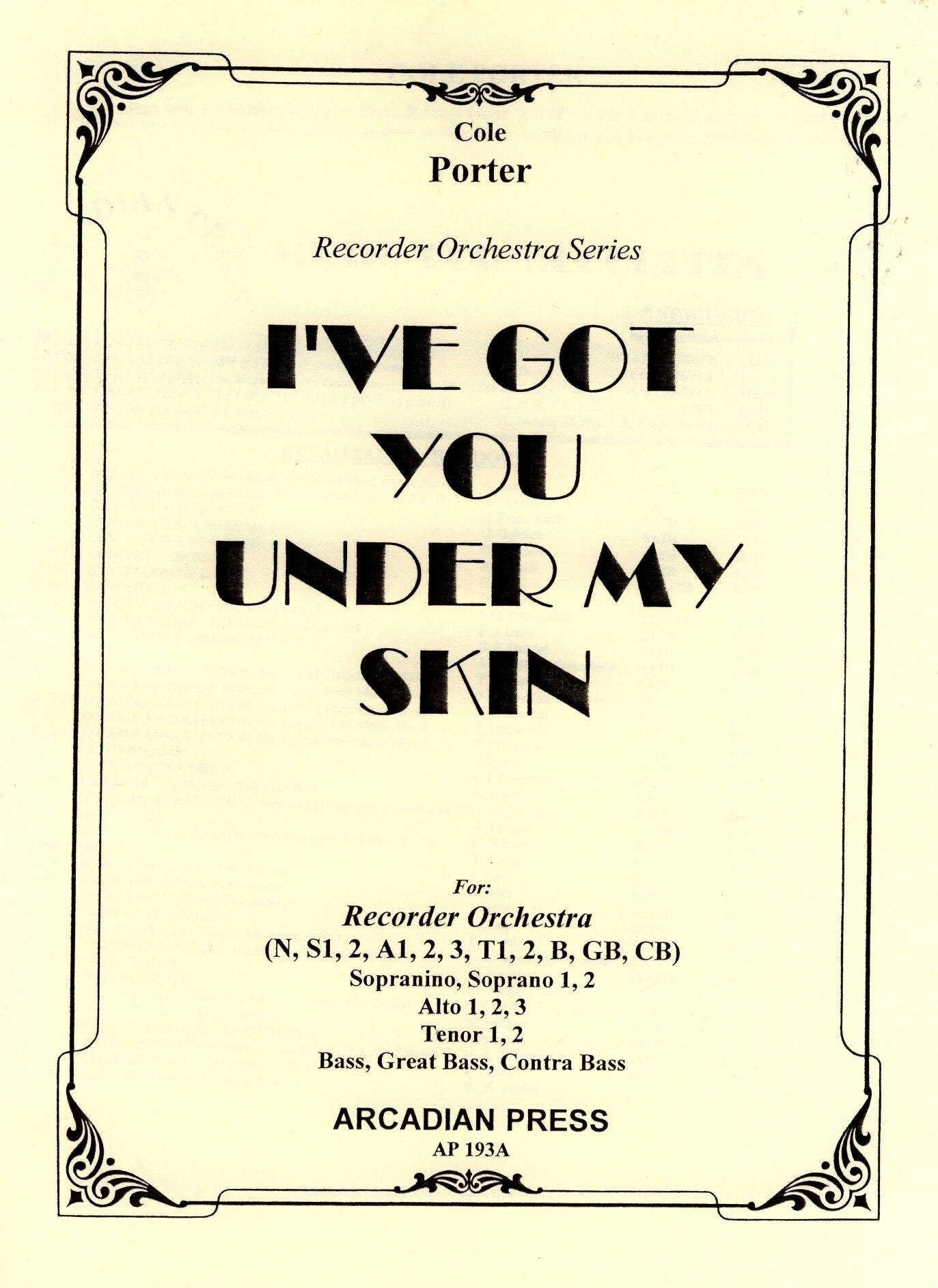 I've Got You Under My Skin