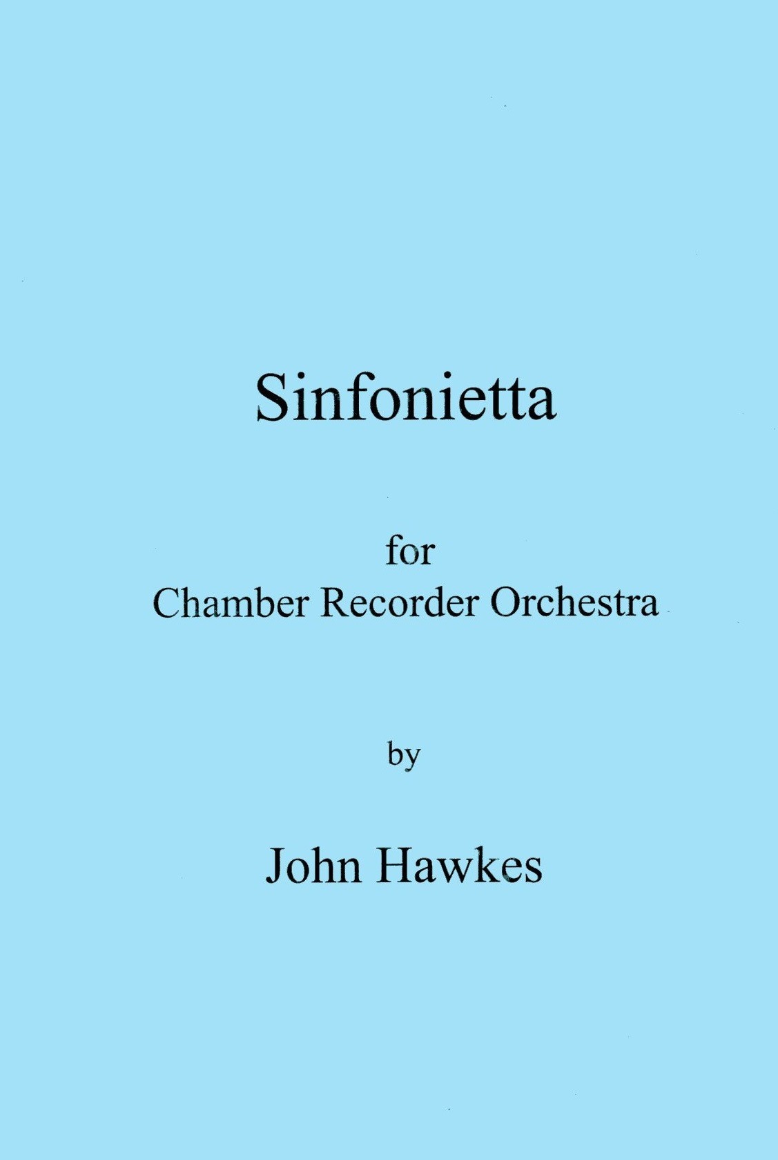 Sinfonietta