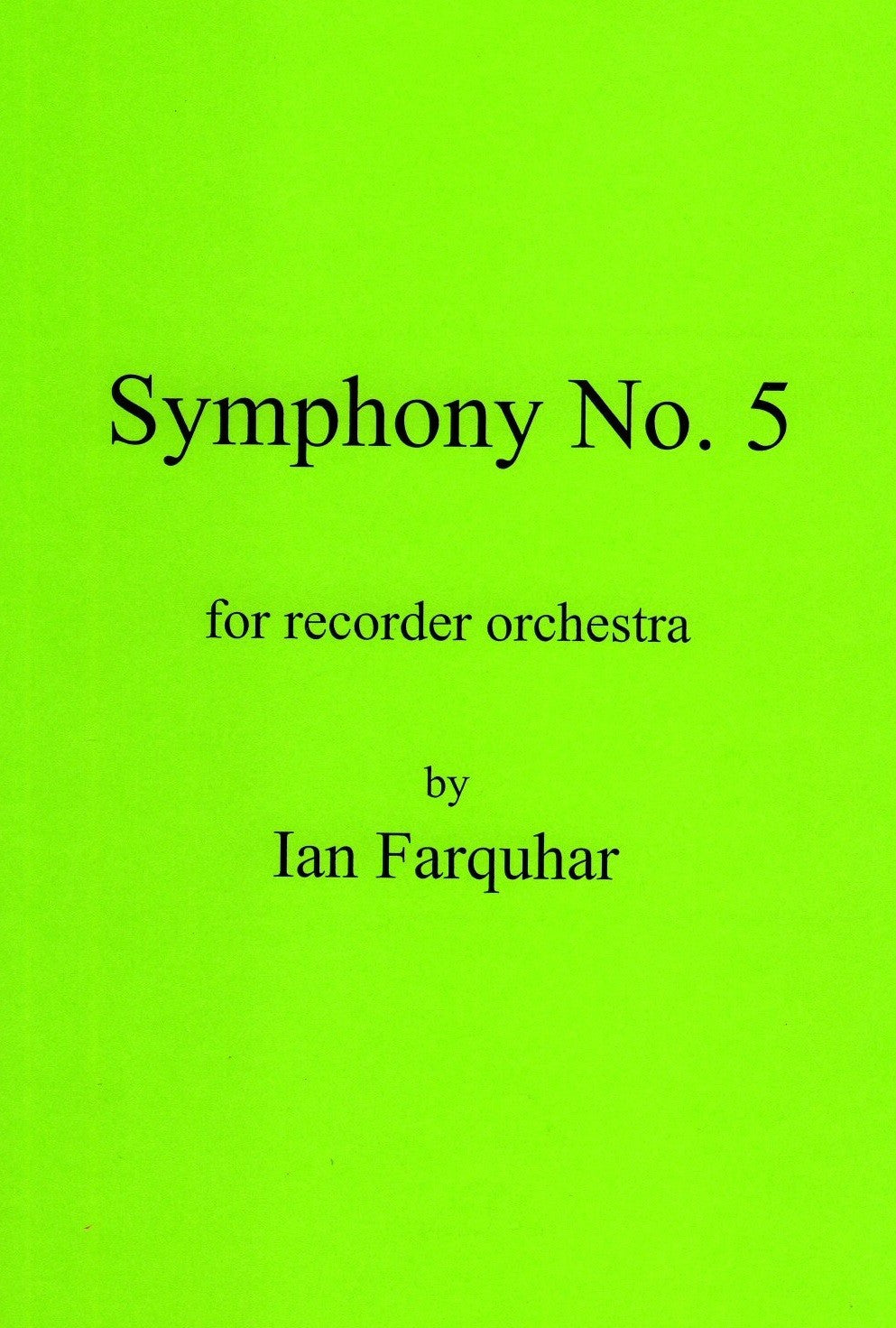 Symphony No 5