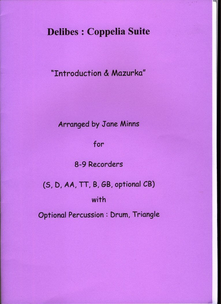 Coppelia Suite - Introduction & Mazurka