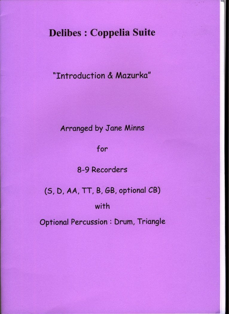 Coppelia Suite - Introduction & Mazurka