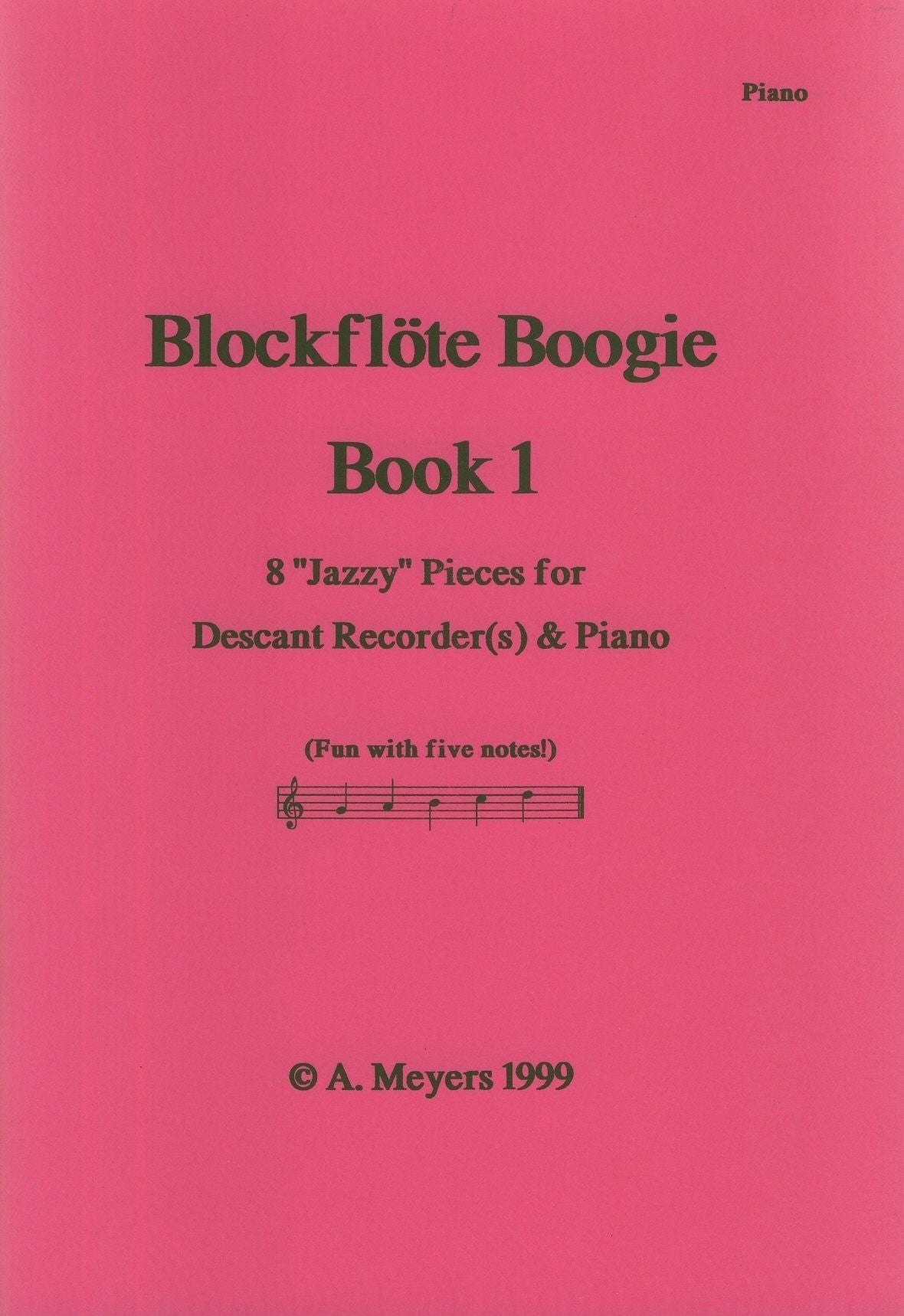 Blockflote Boogie Book