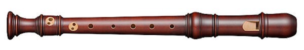 Superio Descant Recorder in Castello Stained Boxwood