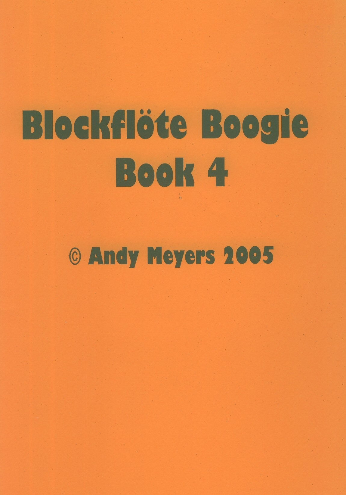 Blockflote Boogie Book 4
