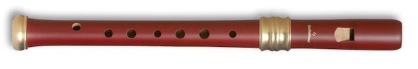 Adri's Dream Descant Recorder (Single holes), Red Pearwood