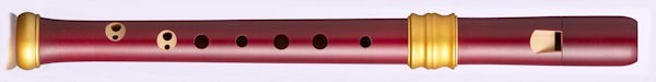 Adri's Dream Descant Recorder in Red Pearwood