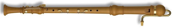 Denner Bass Recorder in Pearwood