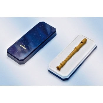 Decorative Recorder Tie Pin in Boxwood