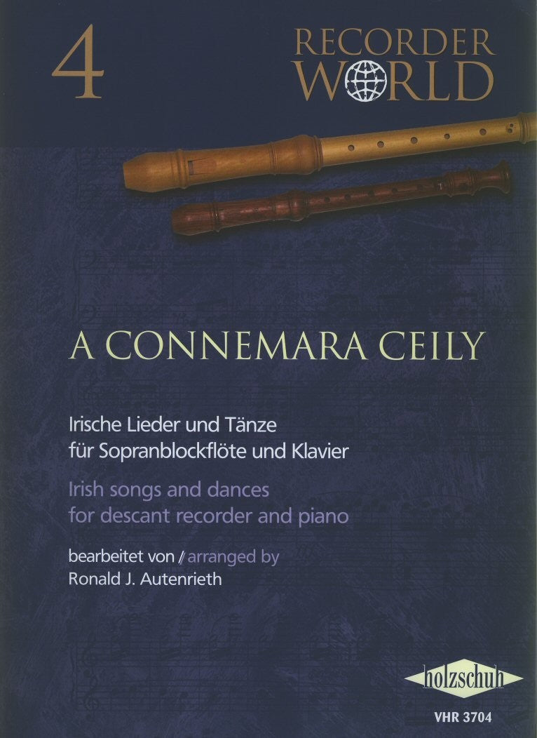 Irish Songs and Dances for Descant Recorder & Piano