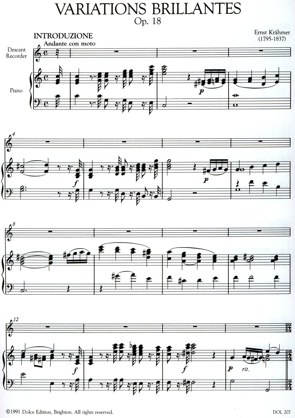 Variations Brilliantes, Op 118