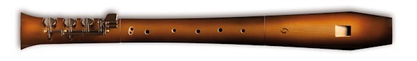 Elody Sunburst Treble Recorder