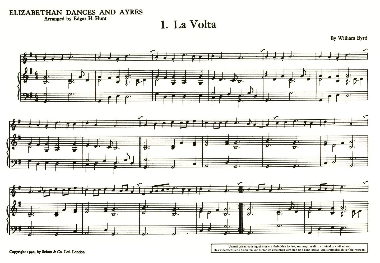 Elizabethan Dances and Ayres