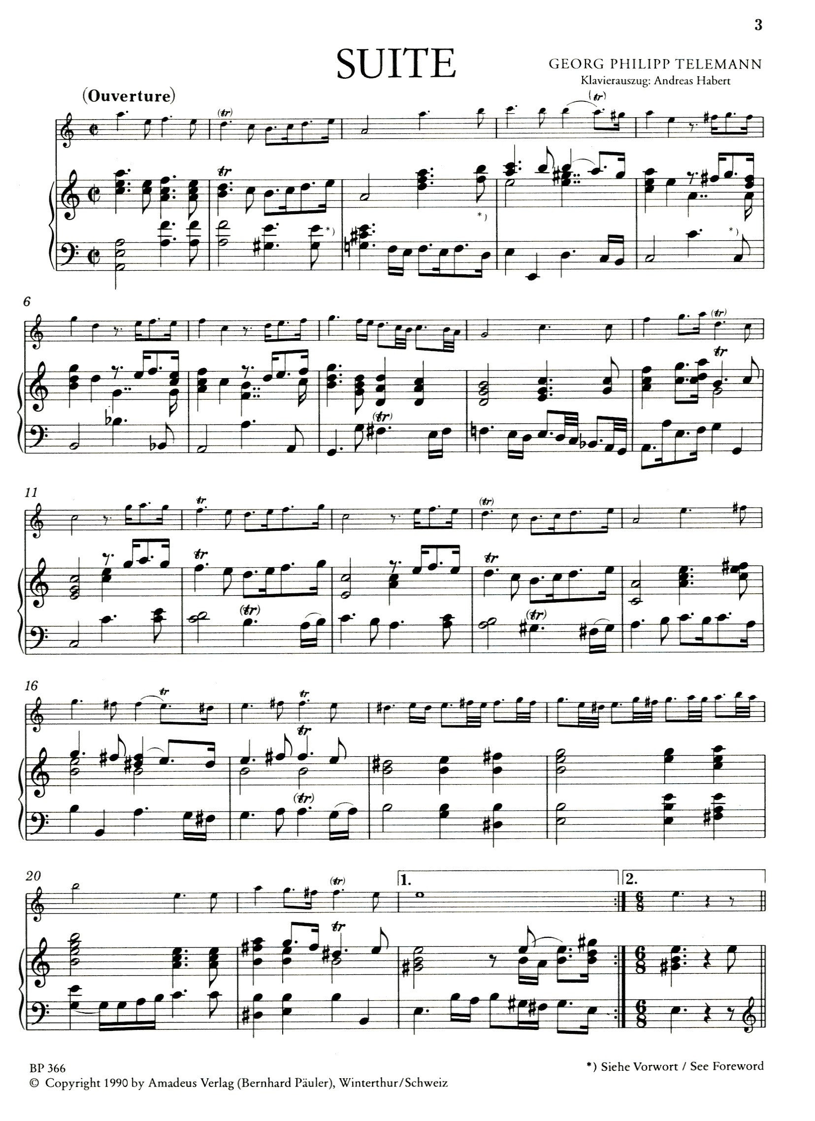 Suite in a minor