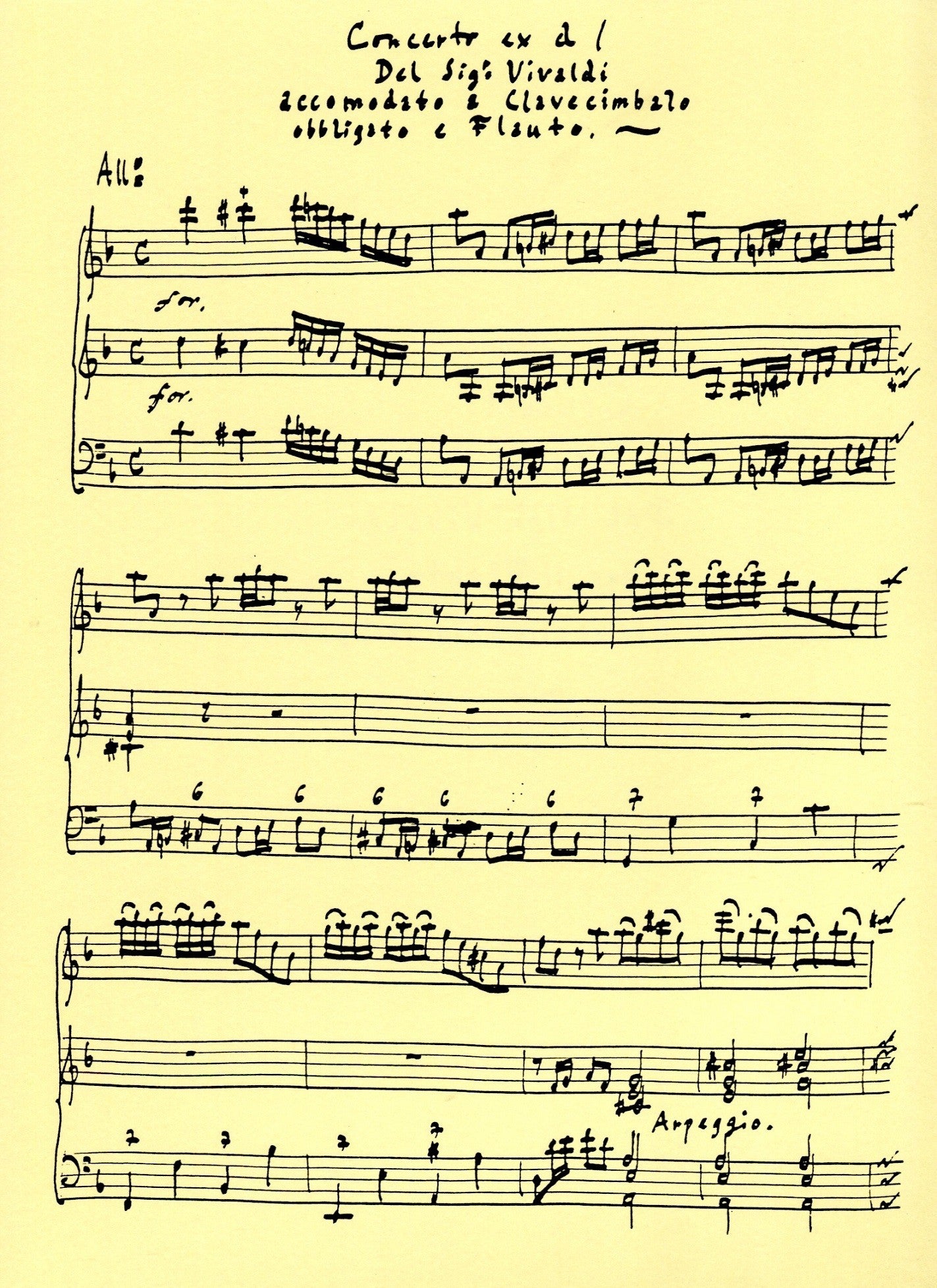 Concerto in d minor