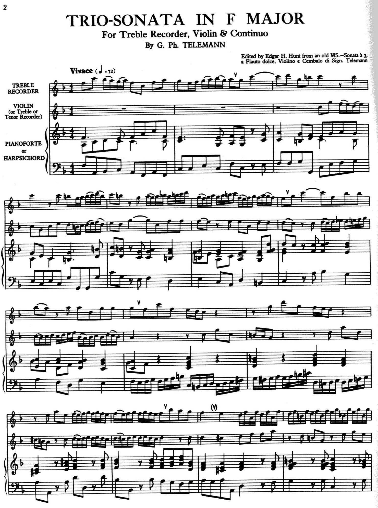 Trio Sonata in F Major