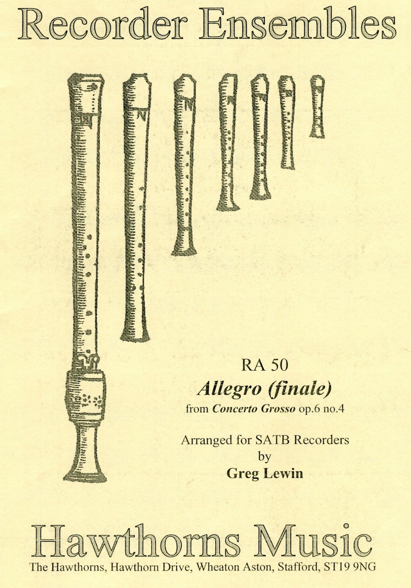 Allegro from Op. 6 no. 4